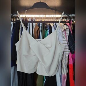 BCBG Cream Camisole Top